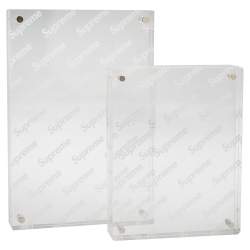 Supreme Acrylic Magnetic Photo Frame Set of 2