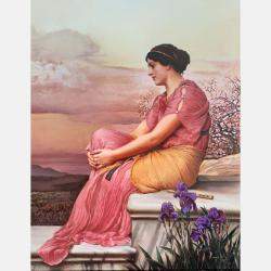 Hesperis, A Sunset Nymph By Tatiana Rezvaya, United Kingdom Of Great Britain And Northern Ireland,2021 (80 X 120)