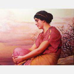 Hesperis, A Sunset Nymph By Tatiana Rezvaya, United Kingdom Of Great Britain And Northern Ireland,2021 (80 X 120)