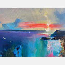 Laguna By Tatiana Yabloed, Ukraine,2020 (80 X 80)