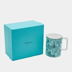 Pre Owned Tiffany & CO. Tiffany Toile Blue Porcelain Mug
