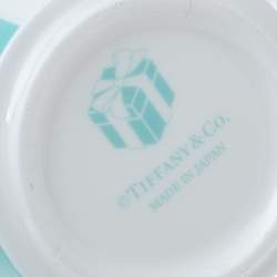 Tiffany & Co. Turquoise Porcelain Bow Mug