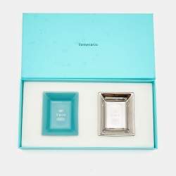 Tiffany & Co.  Vide Poche Porcelain Tray Set