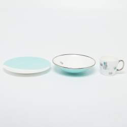 Tiffany & Co. Kid's Fine Bone China Bear and Block 3-Piece Set