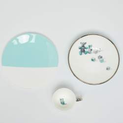 Tiffany & Co. Kid's Fine Bone China Bear and Block 3-Piece Set