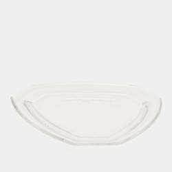 Tiffany & Co. Geometric Glass Plate 