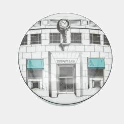 Pre Owned Tiffany & Co. Porcelain Flagship Facade Trinket Box