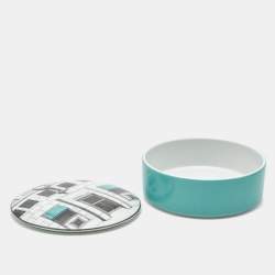 Pre Owned Tiffany & Co. Porcelain Flagship Facade Trinket Box