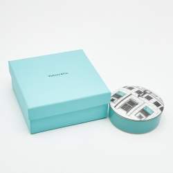 Pre Owned Tiffany & Co. Porcelain Flagship Facade Trinket Box