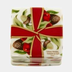 Tiffany & Co. Porcelain Tiffany Holiday Trinket Box
