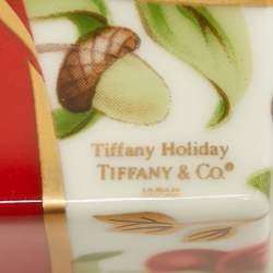 Tiffany & Co. Porcelain Tiffany Holiday Trinket Box