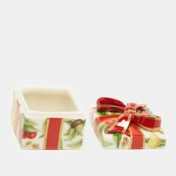Tiffany & Co. Porcelain Tiffany Holiday Trinket Box