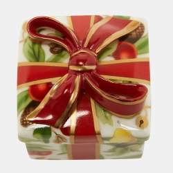 Tiffany & Co. Porcelain Tiffany Holiday Trinket Box