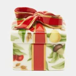 Tiffany & Co. Porcelain Tiffany Holiday Trinket Box