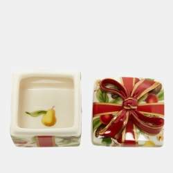 Tiffany & Co. Porcelain Tiffany Holiday Trinket Box