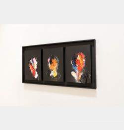 Untitled Portrait Works By Tomoya Nakano, Japan,2023 (28.9 X 56.2)