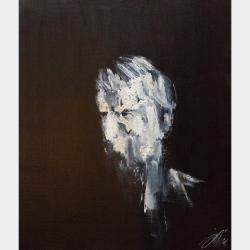 Untitled Portrait Work By Tomoya Nakano, Japan,2017 (45.5 X 38)