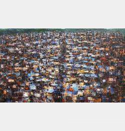 City On Plateau By Trong Thuong Tran, Vietnam,2022 (100 X 130)