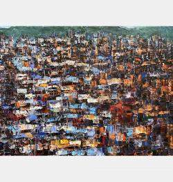 City On Plateau By Trong Thuong Tran, Vietnam,2022 (100 X 130)