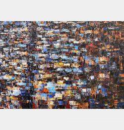 City On Plateau By Trong Thuong Tran, Vietnam,2022 (100 X 130)
