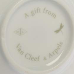 Van Cleef & Arpels Dragonfly 3 Pc Tea Cup & Saucer Set