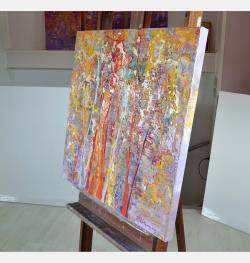 Autumn View By Vania Bouwmeester Pentcheva, Netherlands,2022 (70 X 70)