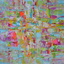 Hope And Harmony 3 By Vania Bouwmeester Pentcheva, Netherlands,2021 (50 X 50)