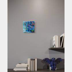 Water Lilies Reflections 4 By Vanya Georgieva, Italy,2024 (13 X 13)