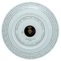 Pre Owned Versace Limited Edition Porcelain 13 CM Plate of Christmas 1998