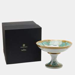 Pre Owned Versace X Rosenthal La Scala del Palazzo Verde Bowl