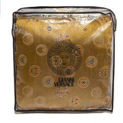 Versace Yellow Cotton Cushion