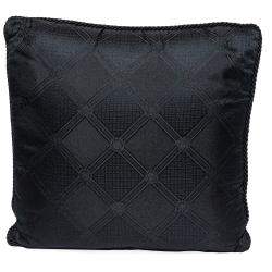 Pre Owned Versace Medusa Black Cotton Cushion