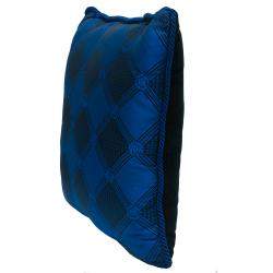 Versace Medusa Blue Cotton & Velvet Cushion 45 CM
