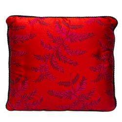 Versace Medusa Red Cotton Cushion 45 CM