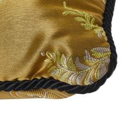 Versace Gold Medusa Print Cushion 45CM
