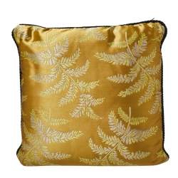 Versace Gold Medusa Print Cushion 45CM