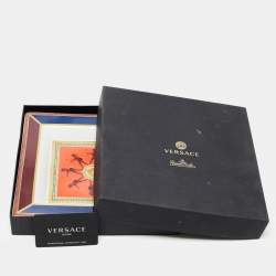 Pre Owned Rosenthal Meets Versace Iconic Heroes Grand Dish Divertissement 22 cm