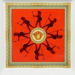 Pre Owned Rosenthal Meets Versace Iconic Heroes Grand Dish Divertissement 22 cm