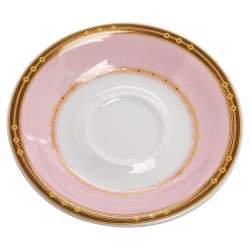 Pre Owned Versace x Rosenthal Le jardin de Versace Saucers Set of 3