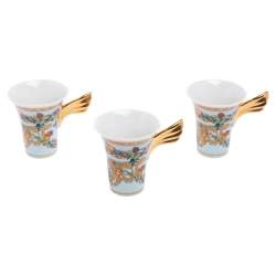 Versace x Rosenthal Le jardin de Versace Espresso Cups Set of 3