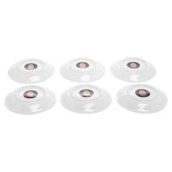Versace x Rosenthal Medusa Porcelain Saucers Set of 6