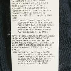 Pre Owned Versace Home Navy Blue Terry Baroque Print Belted Bathrobe M