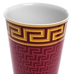 Versace X Rosenthal Méandre Porcelain Vase