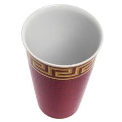 Versace X Rosenthal Méandre Porcelain Vase