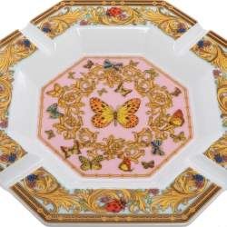 Versace x Rosenthal Le jardin de Versace Porcelain Ashtray 23 cm