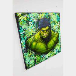 Hulk Art By Vincent Bardou, France,2024 (80 X 80)