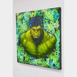 Hulk Art By Vincent Bardou, France,2024 (80 X 80)