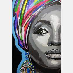 Lady With A Turban By Wojtek Babski, Poland,2021 (160 X 120)
