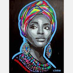 Lady With A Turban By Wojtek Babski, Poland,2021 (160 X 120)