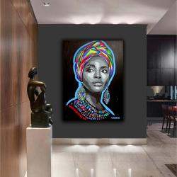 Lady With A Turban By Wojtek Babski, Poland,2021 (160 X 120)